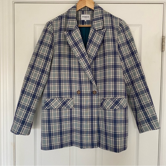FRNCH Women's The Garance Blazer Oversized Size Small - Picture 5 of 15